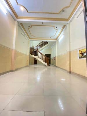 Cho thuê nhà MT đường số Bình Phú Q6-4 x 18-3 tầng-16tr ngay công viên
