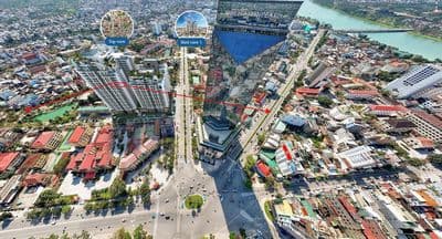 Chỉ 1,5 tỷ (30%) sở hữu căn hộ 3PN Huế siêu rộng - View S.Hương/Ngã 6