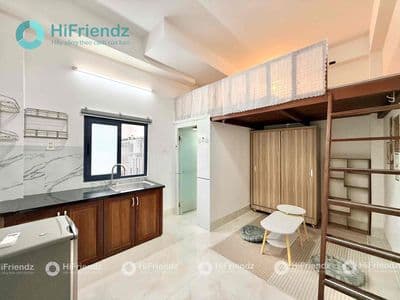 Căn hộ duplex cửa sổ full nội thất gần phan xích long