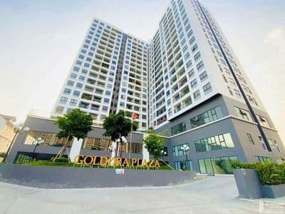 Cho thuê căn hộ chung cư 2PN,1WC giá chỉ 10tr tại GOLDORA PLAZA