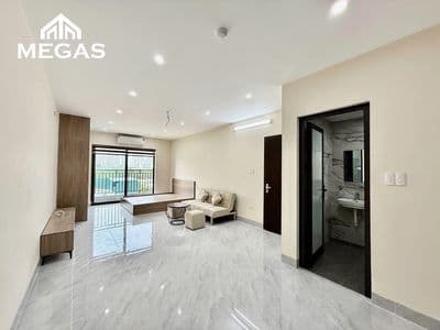 studio siêu rộng ban công thoáng mát ô tô đỗ cửa, full nội thất xịu sò