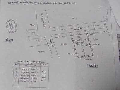 Bán gấp nhà đường Võ Thị Hồi, gần chợ nhỏ, HXH chỉ 5.5 tỷ TL.