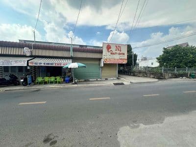 nhà mặt tiền vừa ở vừa kinh doanh sát trường điện lực ngã tư ga