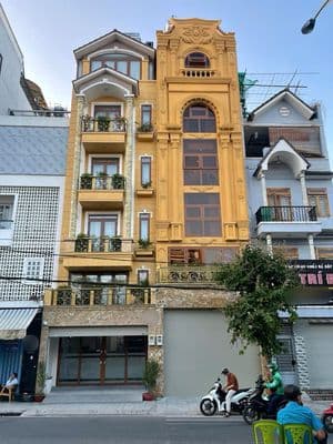 Cho thuê nhà mặt tiền phạm huy thông 5x18m trệt 5 lầu 8pn - thang máy