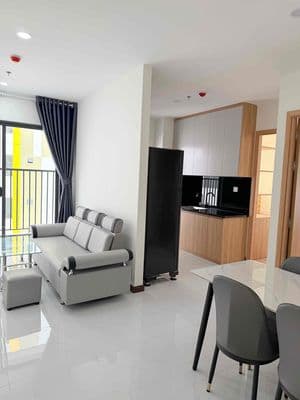 cho thuê căn góc 2 phòng ngủ Diamond Boulevard full nt nhà mới 100%