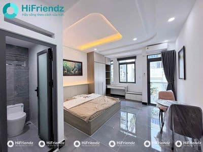 Phòng mới xây full nt - bancong - thoáng mát