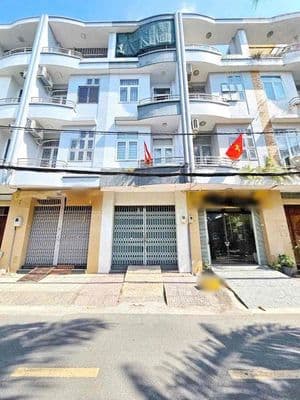Nhà 4 tầng (4x16m) mặt tiền kdc bông sao - tttm central premium q8