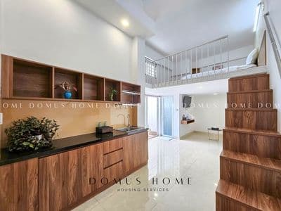 Cho thuê căn hộ duplex 35m2 đầy đủ tiện nghi có dịch vụ giặt sấy free