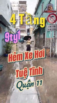 4 Tầng 7PN Sát Mặt Tiền - Hẻm Xe Hơi