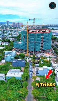 Lô đất đường 7,5m trước chung cư Ecolife