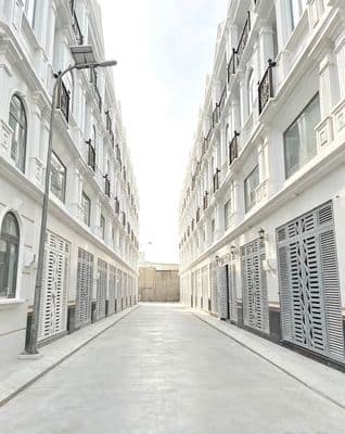 Nhà phố liền kề mt phú định ngay cầu lò gốm 1 trệt 3 lầu giá 6.590 tỷ