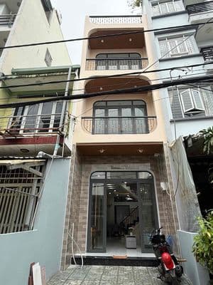 Mặt Tiền Bùi Điền P4 Nhà Nở Hậu 4 PN Gần Chợ 9.250
