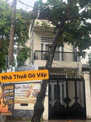 Cho thuê nhà phố hẻm 616/ lê đức thọ p15