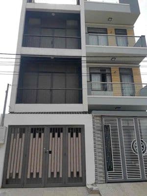 Cho thuê nhà 3 lầu sân để xe hơi có 4pn,5wc