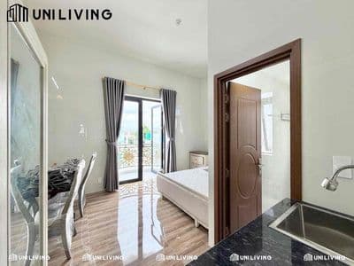 Căn hộ ban công full nội thất ngay Đỗ Xuân Hợp, Ngã Tư Bình Thái