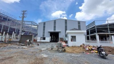 Bán nhà xưởng KCN Đức Hòa 3.000m², xưởng 2.000m², giá 34 tỷ