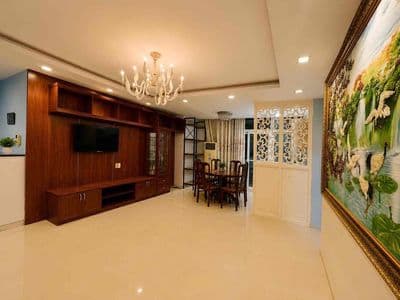 Cho thuê Hoàng Kim Thế Gia, 82m2 3PN 2WC, Gần Full nội thất