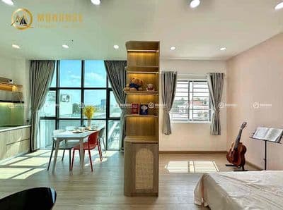 Studio full nội thất mới - ngay etown cộng hoà - trống sẳn
