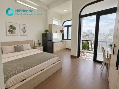 Phòng Ban Công Cao Cấp, Full Nội Thất View đẹp Gò Vấp