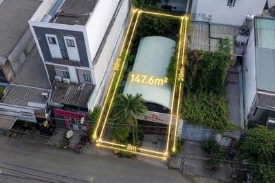 Nhà MT Đường Số 49 P Tân Quy Q 7. dt 8x20m Sh. vị trí đẹp .
