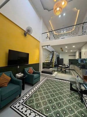 Cho thuê nhà 2 tầng mặt tiền đường: thạch lam - phước mỹ - sơn trà.