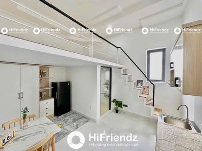Duplex full nội thất cửa sổ trời có thang máy | nhận thuê ngắn hạn