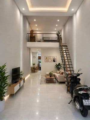 Nhà Bán 4x20m nhà gác lửng đẹp