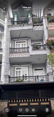 Biệt Thự Nhỏ Lê Văn Quới C-Chủ 58m2 - 172m2, 4 Tầng, Hẻm hơn 6m