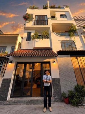 48m² đất – nhà japandi 5pn | rooftop + sân vườn + garage ô tô | 28tr