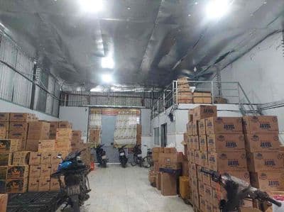 Cho thuê kho đg 12m - KDC Nam Hùng Vương- An lạc . DT : 8m *20m
