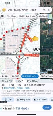 bán 2000m có 200m thổ mặt tiền đường Cát Lái khu dân cư