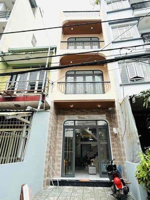 Nhà mới xây3 tầng – mặt tiền bùi điền, (49.3 m2 đất) p.4, q8