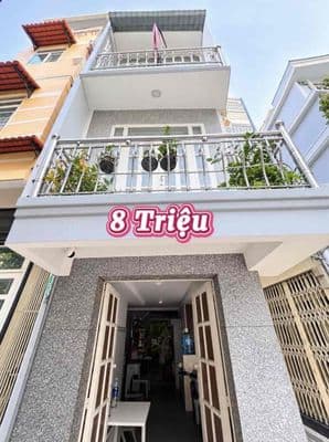 Cho thuê nhà hẻm huỳnh tấn phát 2 lầu - 2pn - 2 toilet