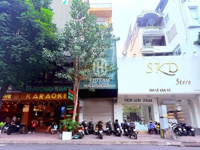 500m2dtsd lê văn sỹ, quận 3 – nhà 6 tầng, 7pn, có thang máy!