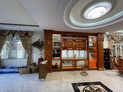 Biệt thự đẹp full nội thất khu aeon 10x20m hầm 3 tầng ở ngay