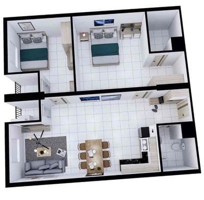 Căn hộ 78 m2 gần ngã tư 550