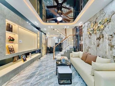 Nhà quang trung giá rẻ - 4 tầng full nội thất - 40m2 - 4xxxx