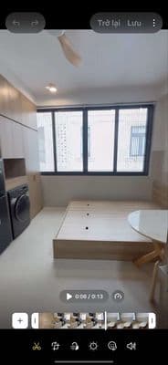 Studio mới 100% cửa sổ tone gỗ máy giặt riêng gần Phạm Văn Đồng