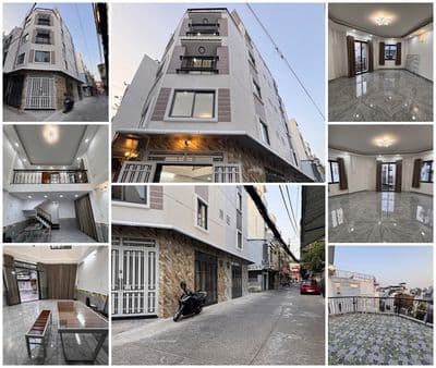 Mở bán 2 B.thự mini (góc 2 m.tiền),Lửng,04 tầng, hẻm 8m Huỳnh Văn Bánh