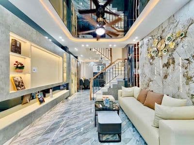 Nhà 3 Tầng 40m2 Full nội thất 4pn ngay BV Hồng Đức, P10 Gvap Nhỉnh 5ty