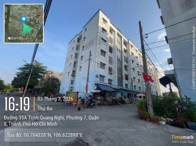 Cc bán căn hộ góc tầng 3 chung cư phú lợi – quận 8, dt 76m2, giá 2.2ty