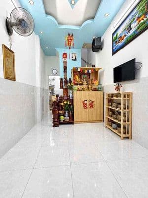 Nhà kiên cố, hẻm xe hơi hương lộ 2, bình tân, 33m2, chỉ 3.45 tỷ