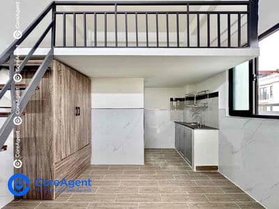 Duplex gác cao sẵn máy lạnh mới xây 100% ngay vành đai trong - aeon bt
