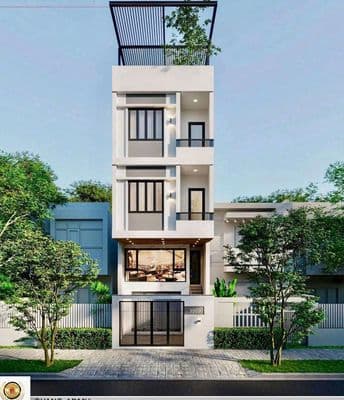 Nhà 4 tầng đẹp mới rộng rãi mặt tiền trần văn trà