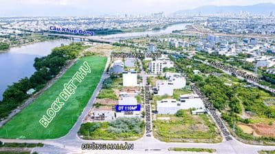 Lô 110m2 hướng Đông Nam sát bên Hòa Xuân