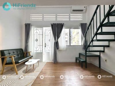 DUPLEX gác cao 1m7 rộng 30m2 Ngay VẠN HẠNH MALL ĐH HUFLIT UEH Hoa sen