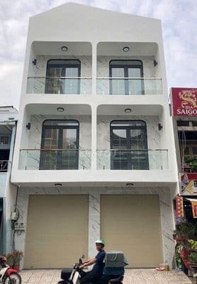 Nhà mới tinh_mặt tiền bạch đằng_8x20m_trệt 2 lầu cho thuê.