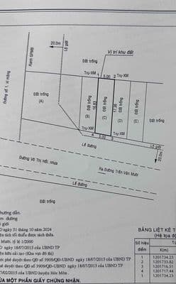 Đất bán chính chủ hóc môn : giá 4ty 850 tl