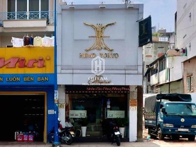 Mặt tiền hai bà trưng, quận 3 - 4x20m - 4 tầng - giá thuê: 30 triệu
