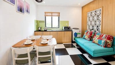 Cho thuê căn hộ 1 phòng ngủ Có hồ bơi gần siêu thị Coopmart- Sơn Trà